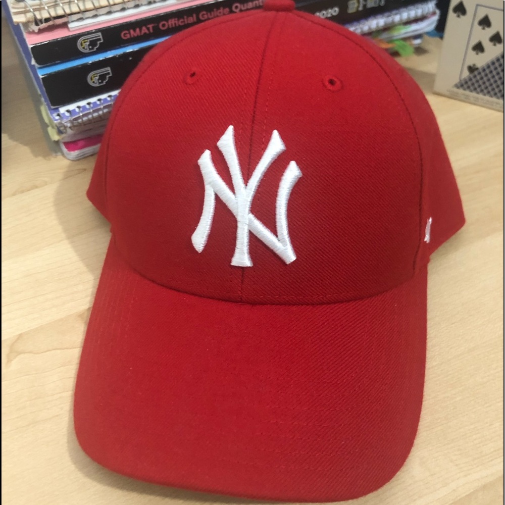 47 Red New York Yankees Baseball Cap (youth)